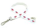 3/8" Digitally Sublimated Recycled Lanyard w/ Detachable Buckle
